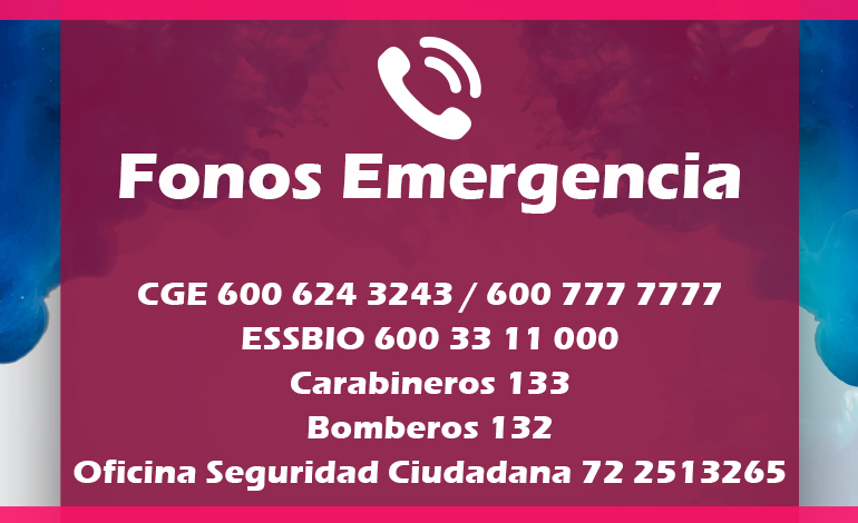 TELEFONOS DE EMERGENCIA