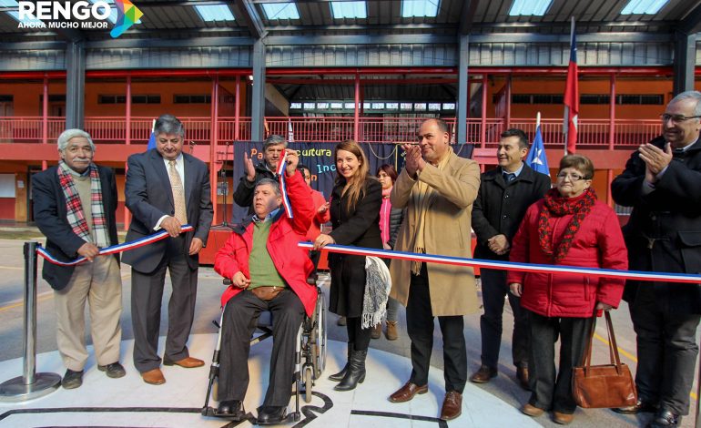 INAUGURACIÓN TECHUMBRE COLEGIO COLONIA ESMERALDA