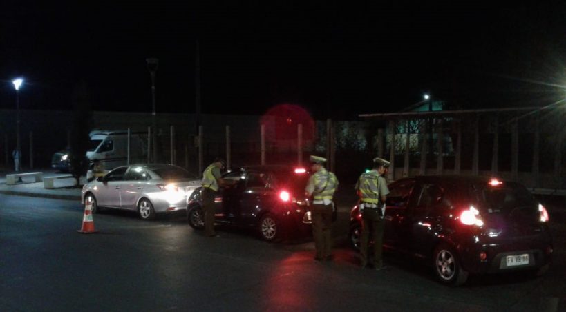 Más de 300 vehículos fueron fiscalizados por “Control Cero Alcohol” realizado por Senda y Carabineros durante la vendimia