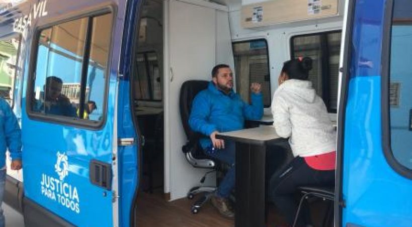 ATENCION VECINOS SERVICIO JUSTICIA MOVIL 26 DE JULIO EN RENGO