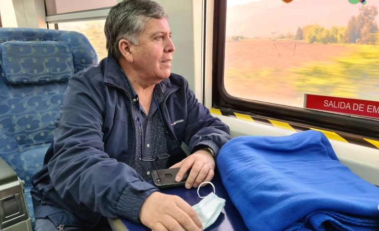 ALCALDE CARLOS SOTO EXIGE A AUTORIDADES DE TRANSPORTE, REGULARIZAR SERVICIOS DE METROTREN HASTA SAN FERNANDO